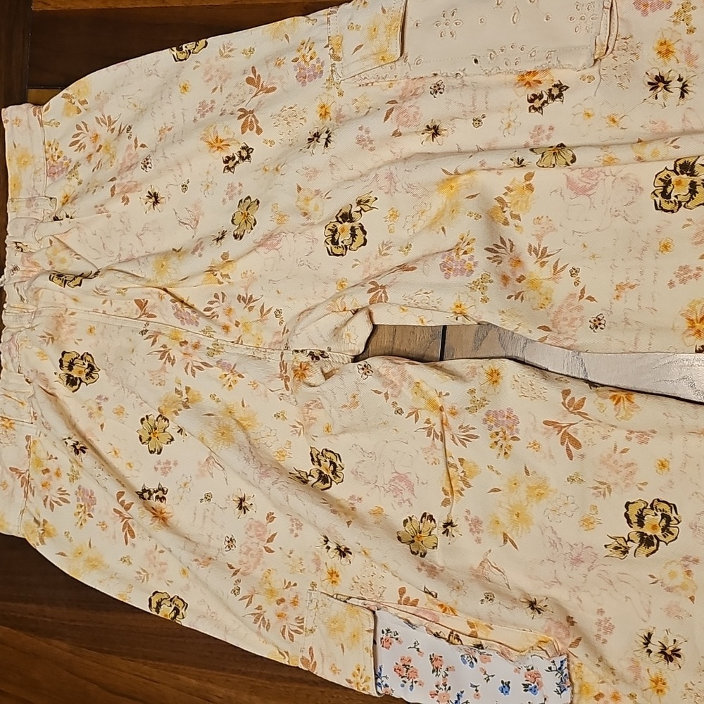 Pol Floral Patchwork Cargo Pants - image 7